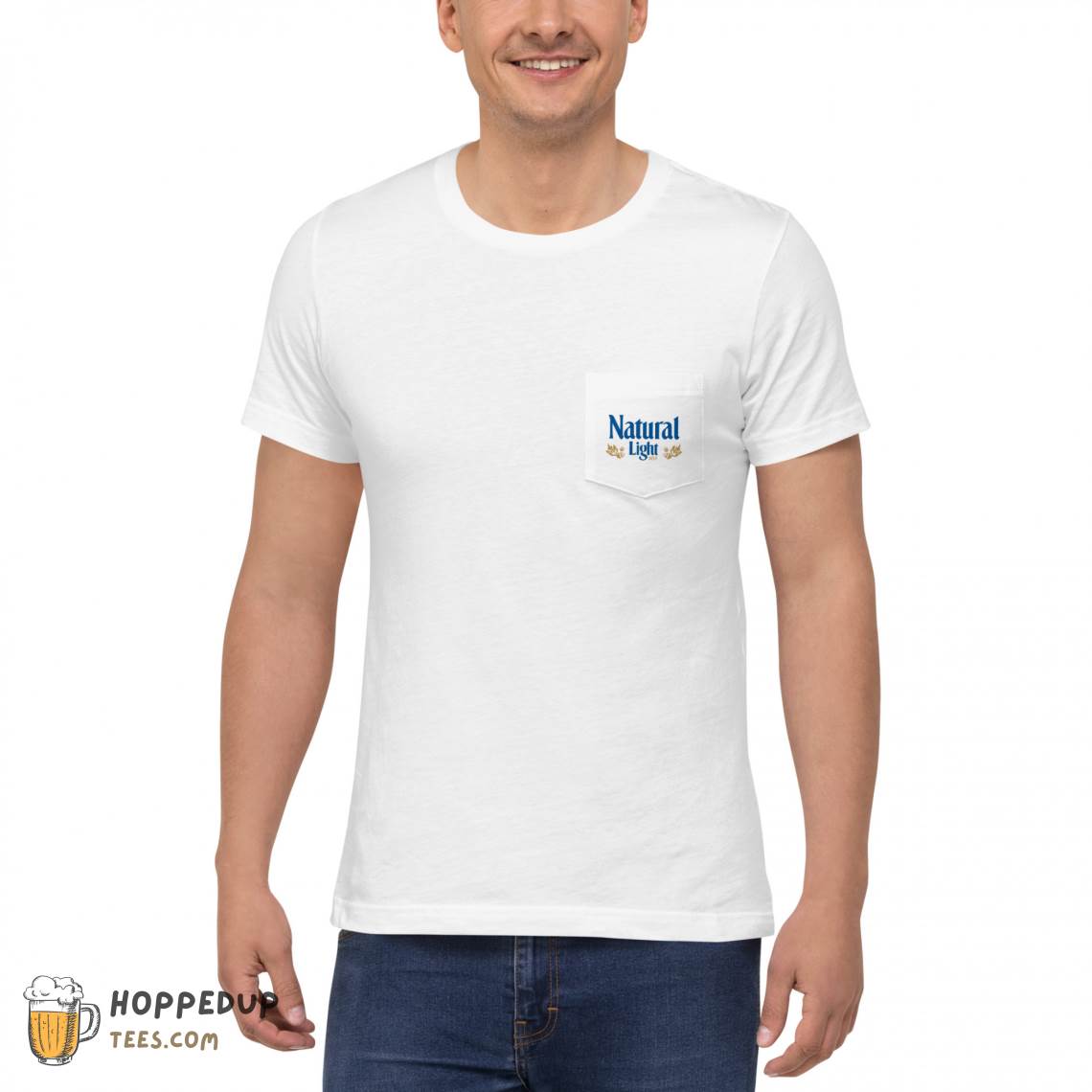 Natural Light After The Storm Pocket Tee T-Shirt