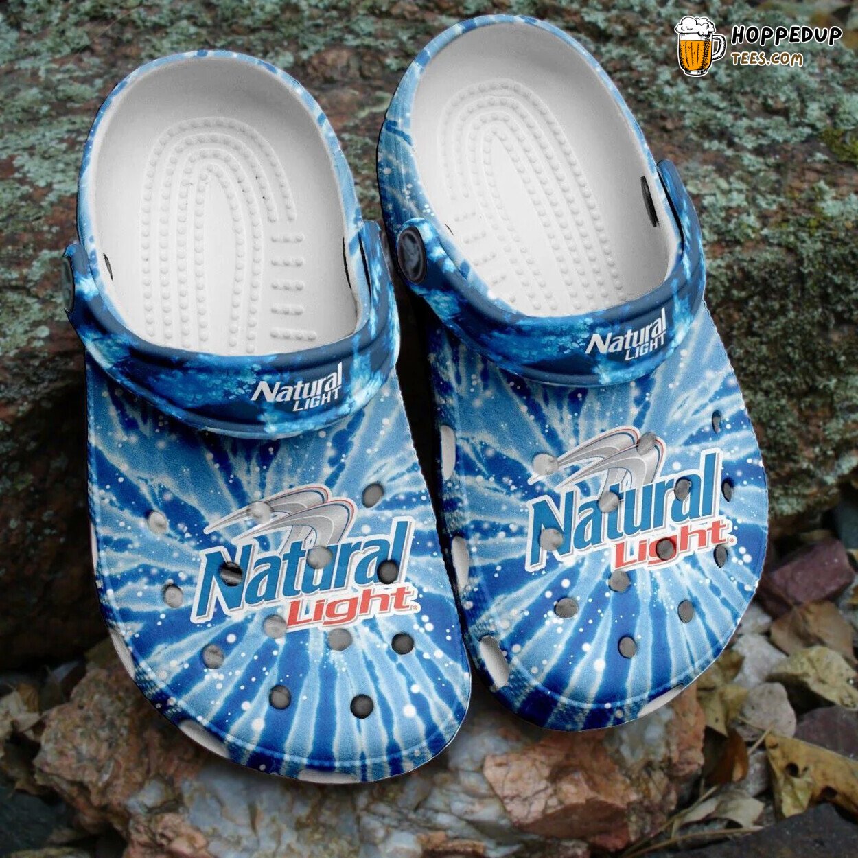 Natural Light Beer Branded Comfortable Clogs Shoes Unique Style