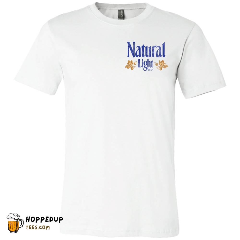 Natural Light Beer Classic Logo T-Shirt HU