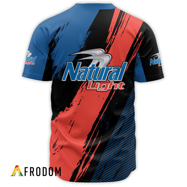 Natural Light Beer E-Sports Gaming Baseball Jersey HU