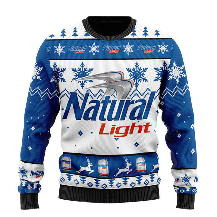 Natural Light Comfortable Christmas Sweater HU