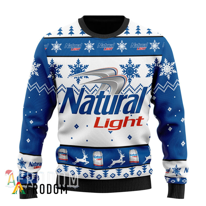 Natural Light Cozy Christmas Holiday Sweater HU