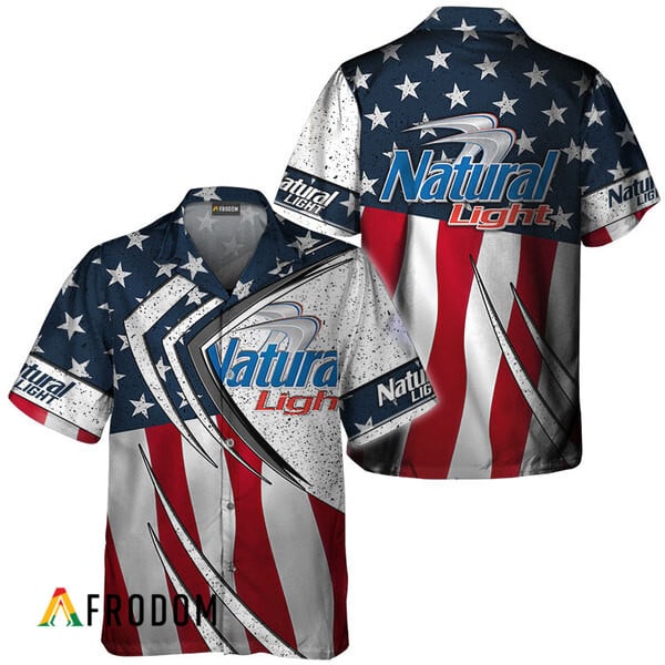 Natural Light Esports Hawaiian Shirt This Fourth Of July HU