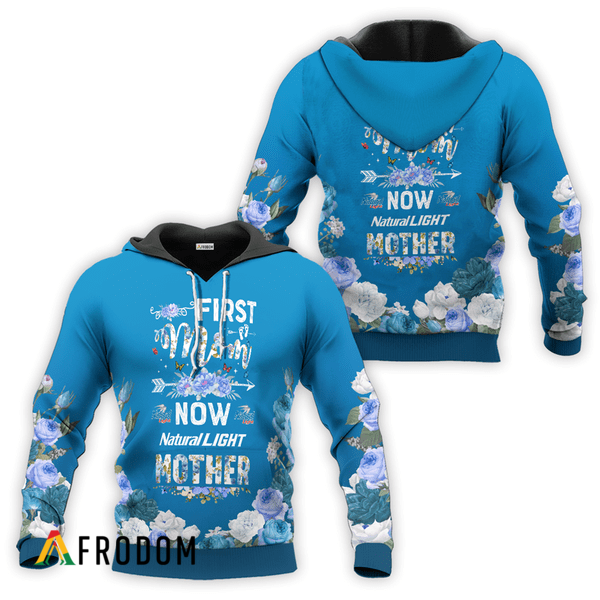 Natural Light Mom to Motherhood Themed Hoodie HU