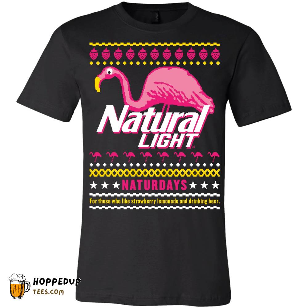 Natural Light Naturdays Flamingo Tee HU