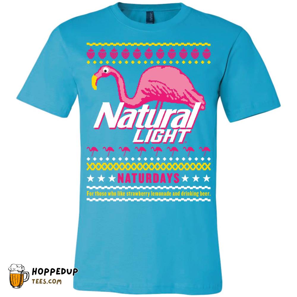 Natural Light Naturdays Flamingo Tee HU