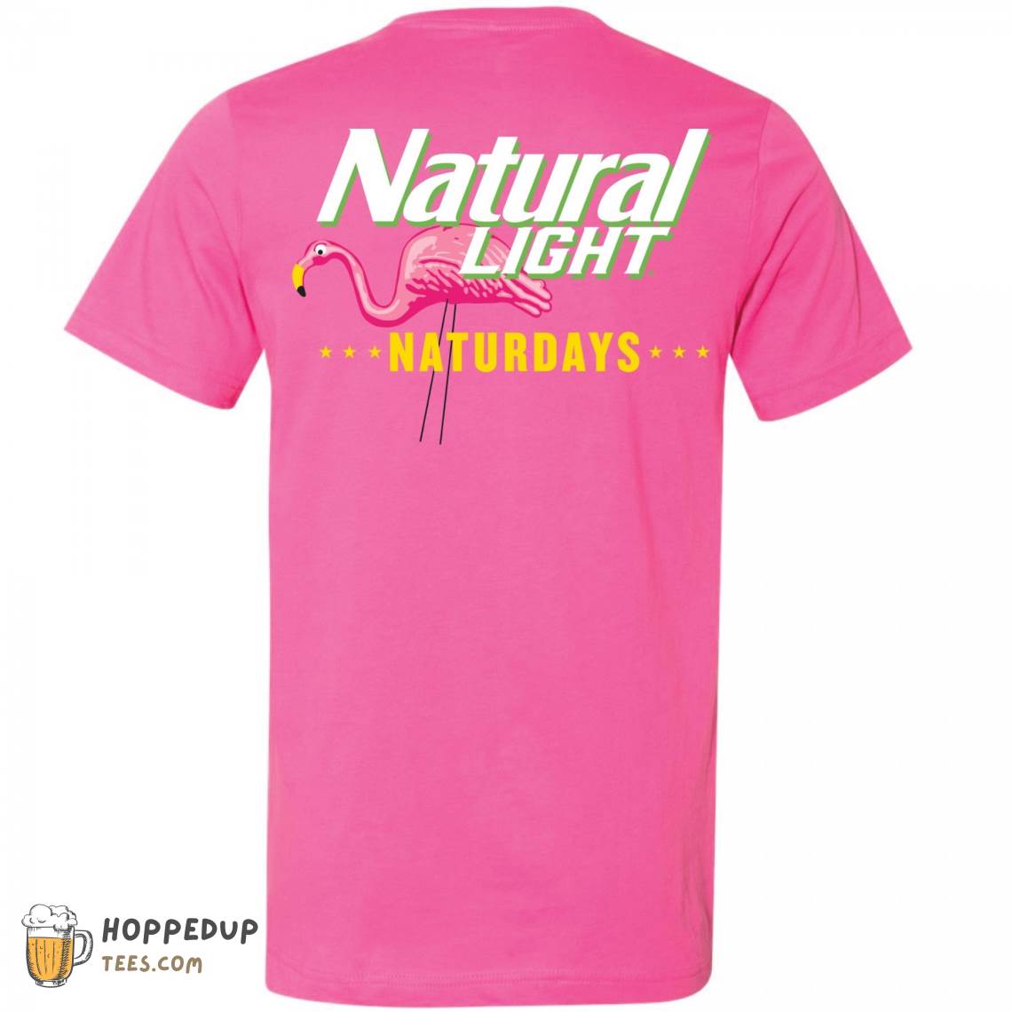 Natural Light Naturdays Pineapple Custom T-Shirts