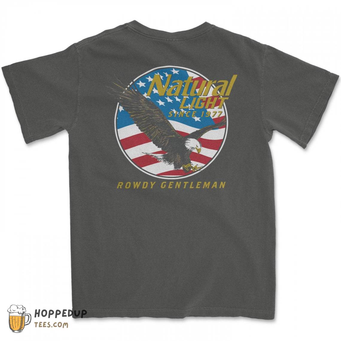 Natural Light Since Rowdy Gentleman Pocket T-Shirt