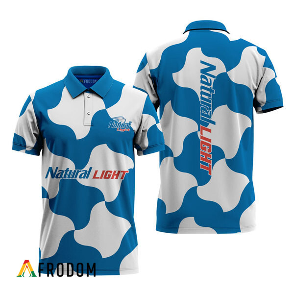 Natural Light Stand Out Golf Club Polo Shirt HU