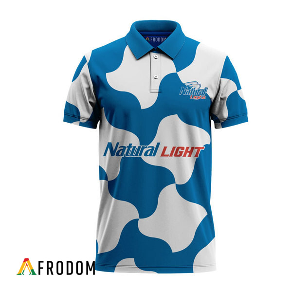 Natural Light Stand Out Golf Club Polo Shirt HU