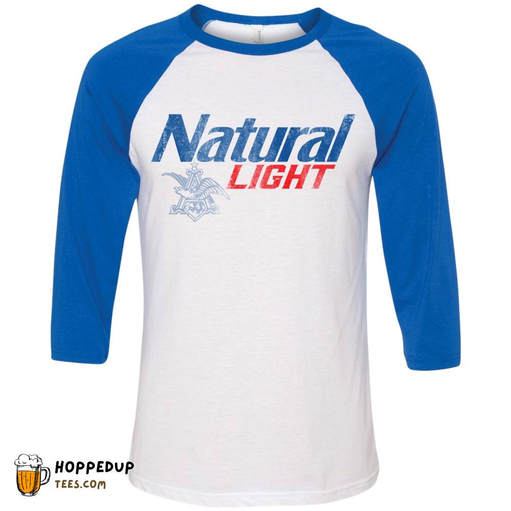 Natural Light White Royal Raglan Tee HU
