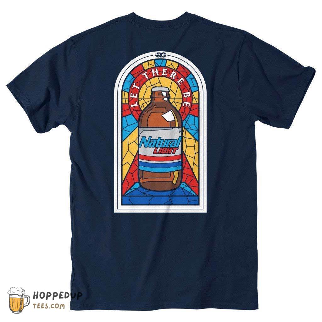 Natural Natty Light Stained Glass Rowdy Gentleman Graphic Tee
