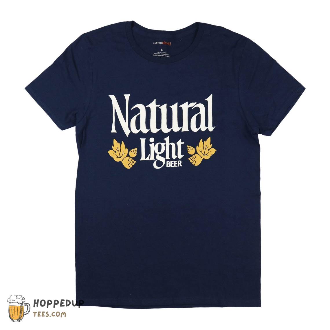 Navy Natural Light Retro T-Shirt