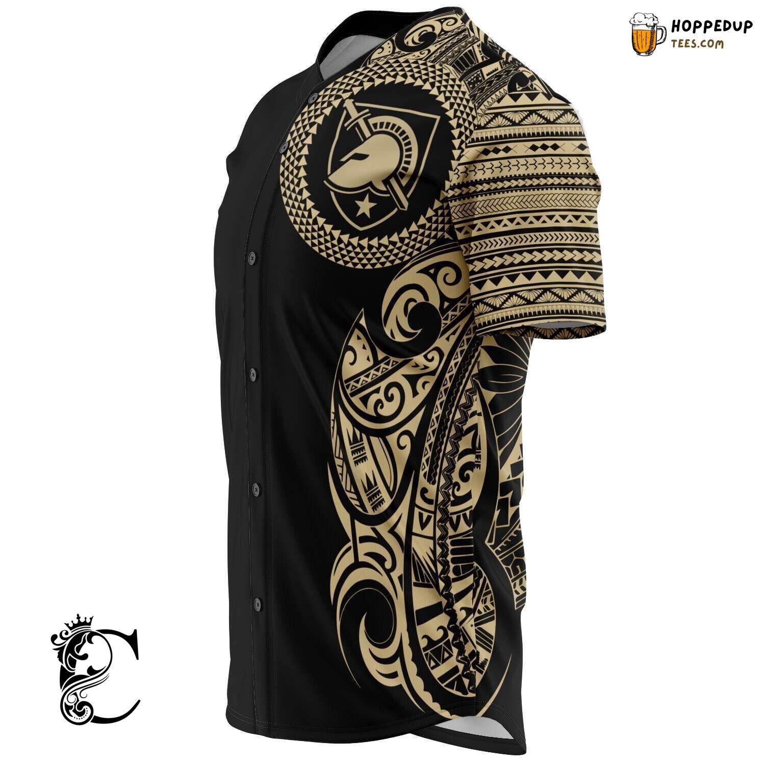 NCAA Army Black Knights Polynesian Baseball Jersey Unisex Shirt