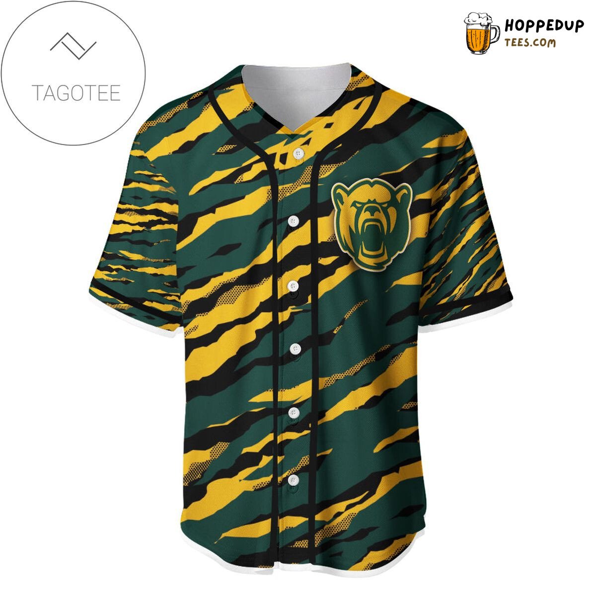 NCAA Baylor Bears Sport Style Keep Go On Baseball Jersey Unisex Shirt