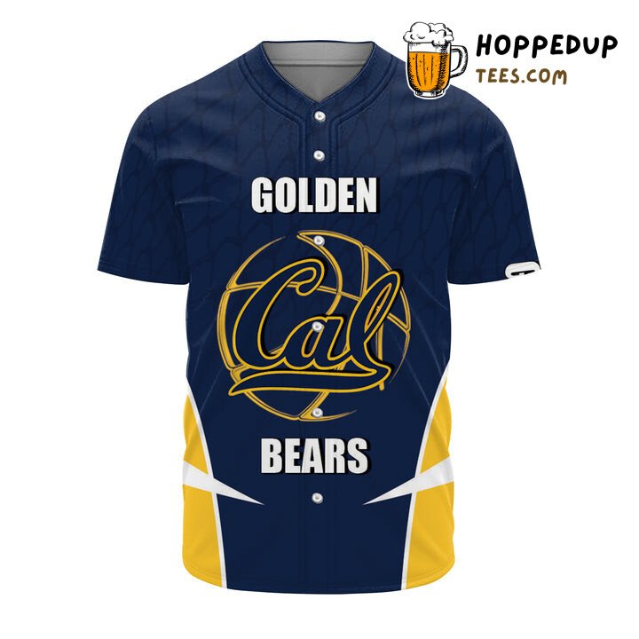 NCAA California Golden Bears Custom Text Number Blue Baseball Jersey V5 Unisex Shirt NCAA California Golden Bears Custom Text Number Blue Baseball Jersey V5 Unisex Shirt