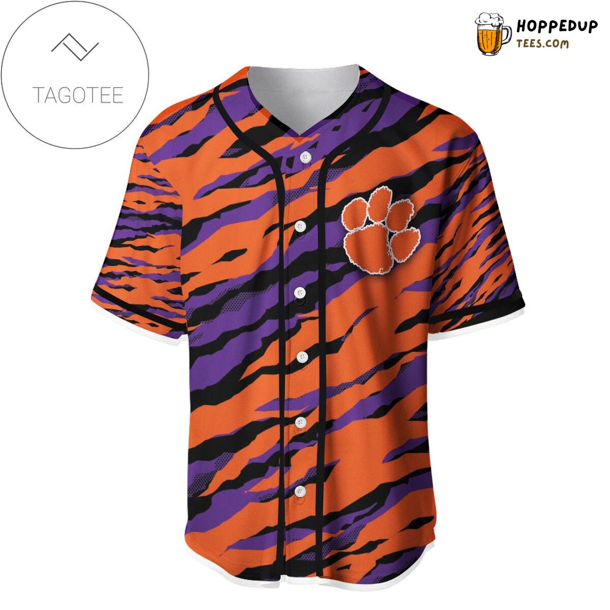 NCAA Clemson Tigers Baseball Jersey Unisex Shirt