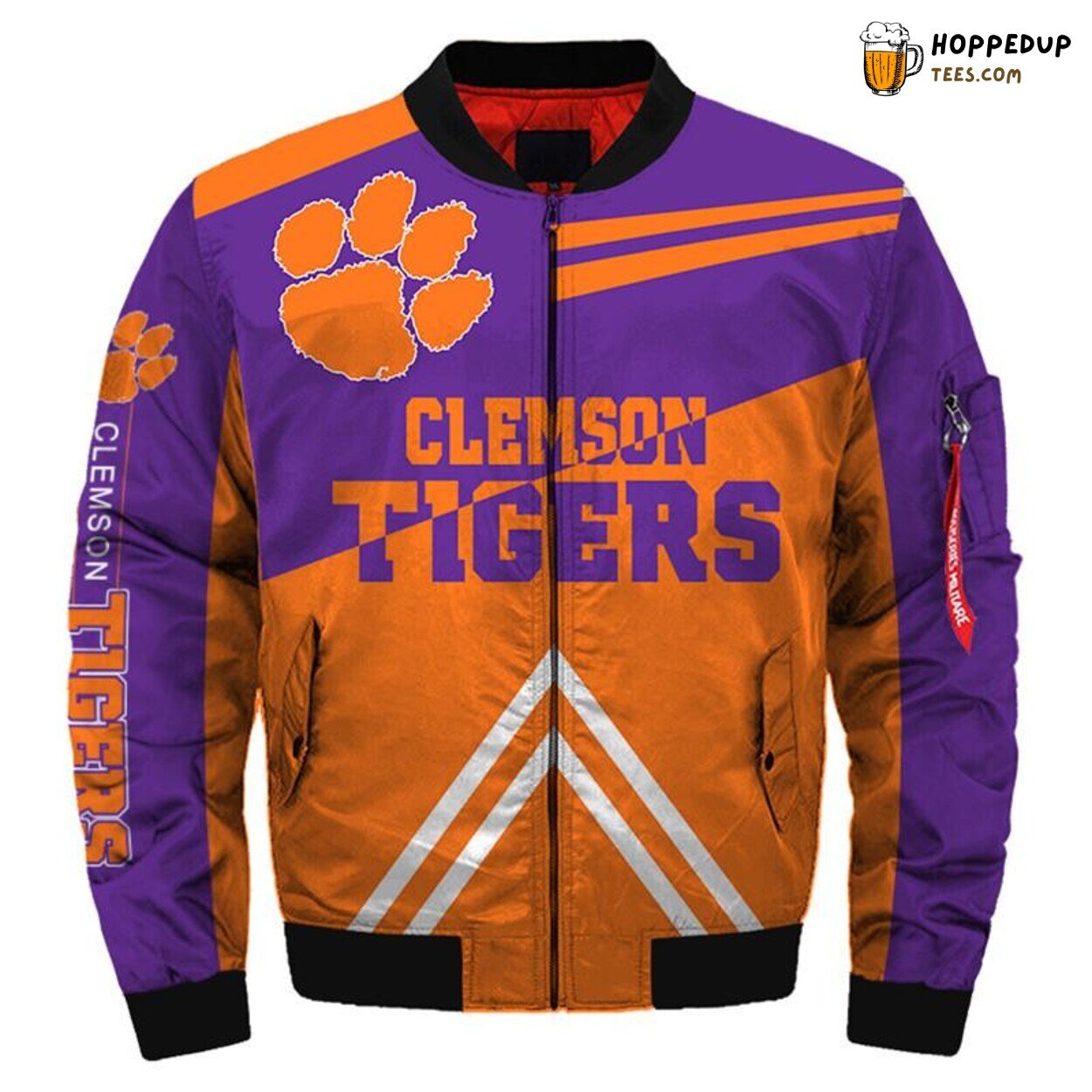 NCAA Clemson Tigers Men’s Bomber Jacket Football Sale Outerwear