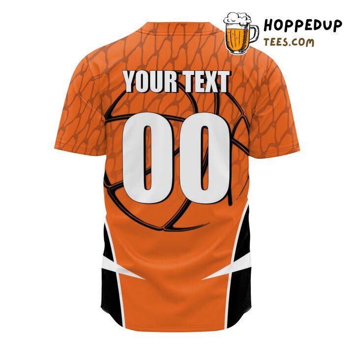 NCAA Oklahoma State Cowboys Custom Text Number Orange Baseball Jersey Unisex Shirt