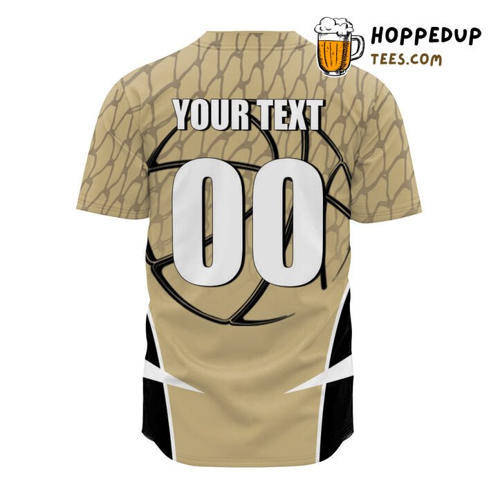NCAA Purdue Boilermakers Custom Text Number Gold Black Baseball Jersey Unisex Shirt