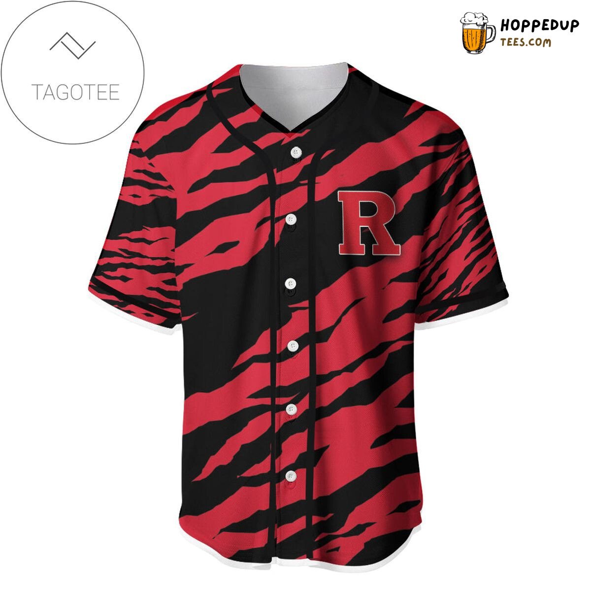 NCAA Rutgers Scarlet Knights Sport Style Keep Go On Baseball Jersey Unisex Shirt