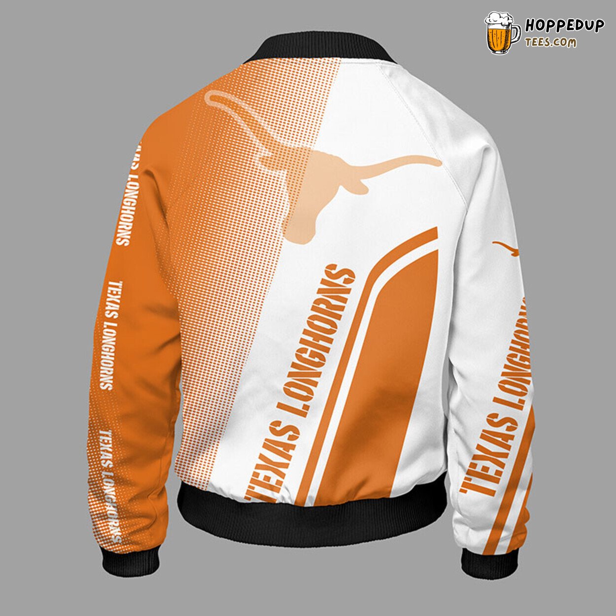 NCAA Texas Longhorns Classic Orange Premium Bomber Jacket Design