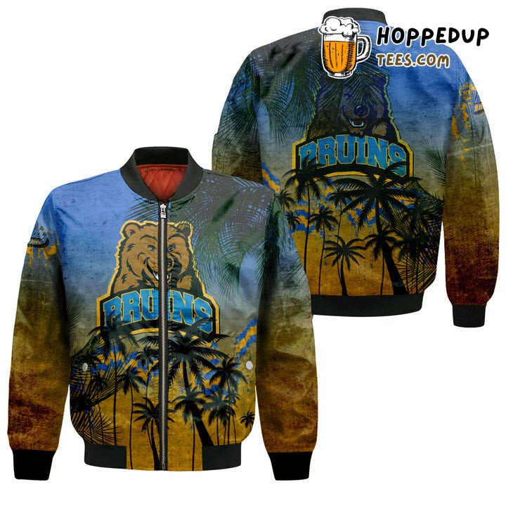 NCAA UCLA Bruins Coconut Tree Tropical Bomber Jacket