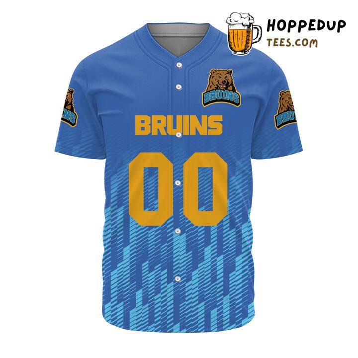 NCAA UCLA Bruins Custom Text Number Blue Baseball Jersey Unisex Shirt NCAA UCLA Bruins Custom Text Number Blue Baseball Jersey Unisex Shirt