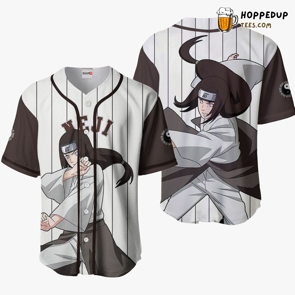 Neji Hyuga Distinctive Sport Style Baseball Jersey Unique Collection Design Neji Hyuga Distinctive Sport Style Baseball Jersey Unique Collection Design