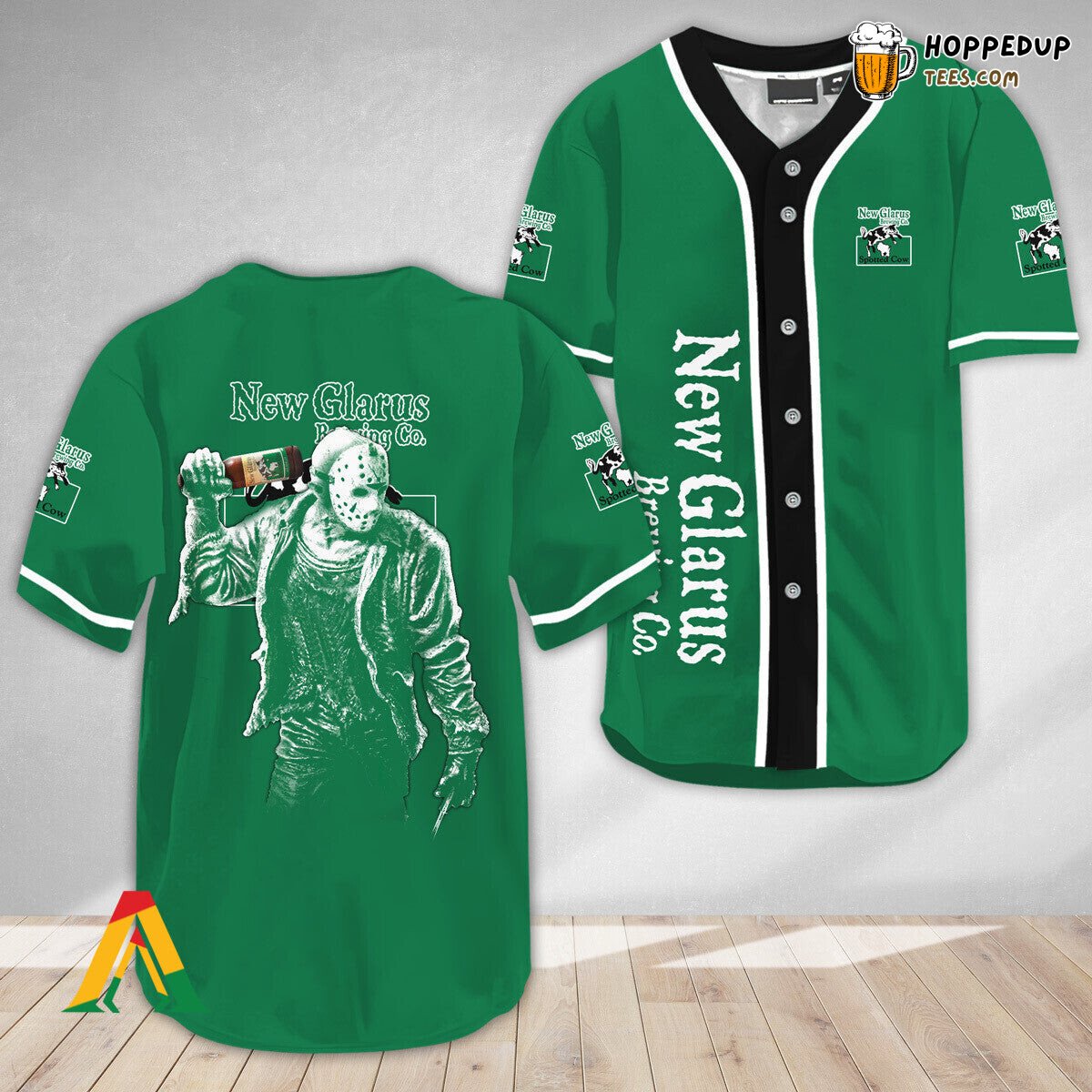 New Belgium Jason Voorhees Horror Distinct Unique Baseball Jersey
