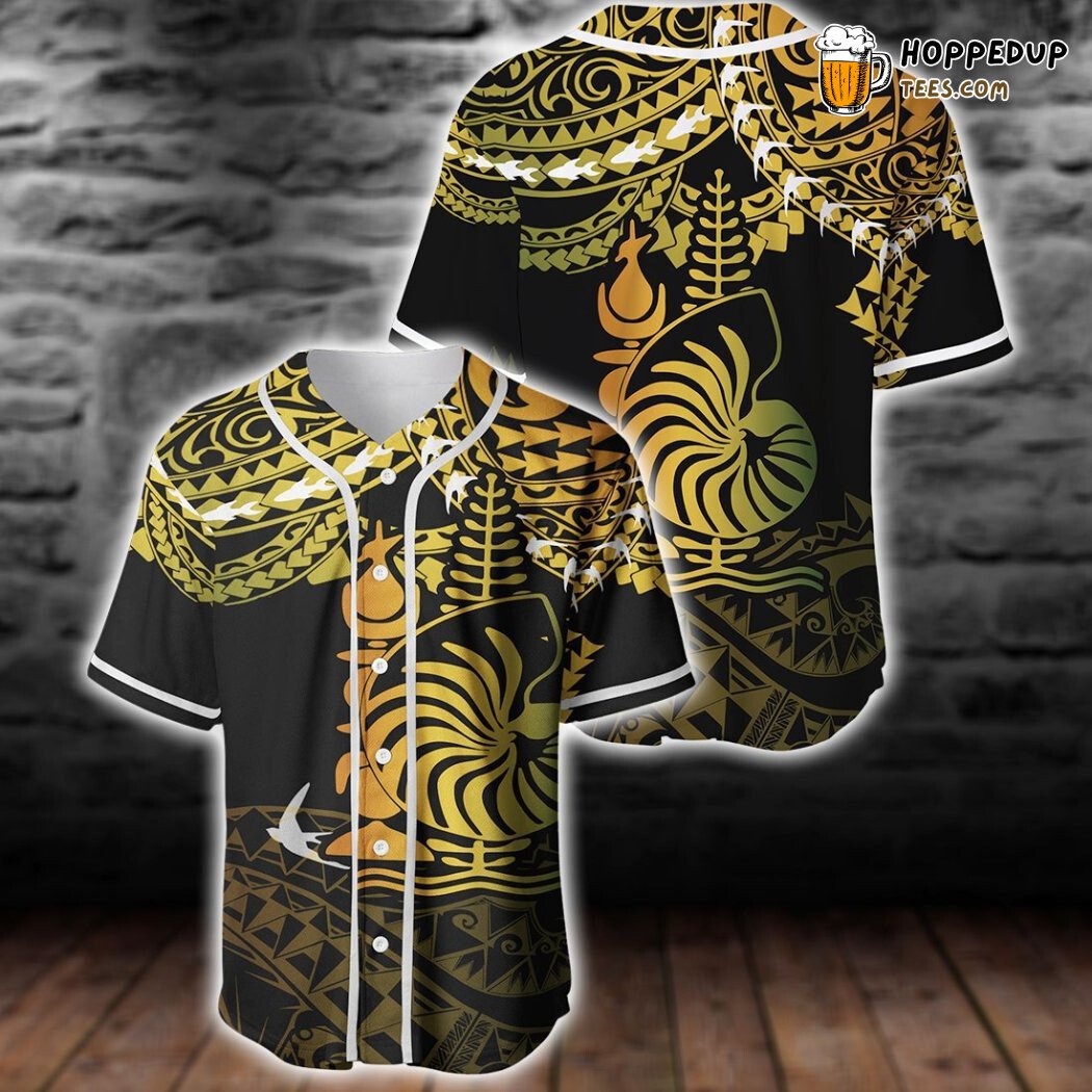 New Caledonia Life Style Baseball Tee Jersey Shirts 3D