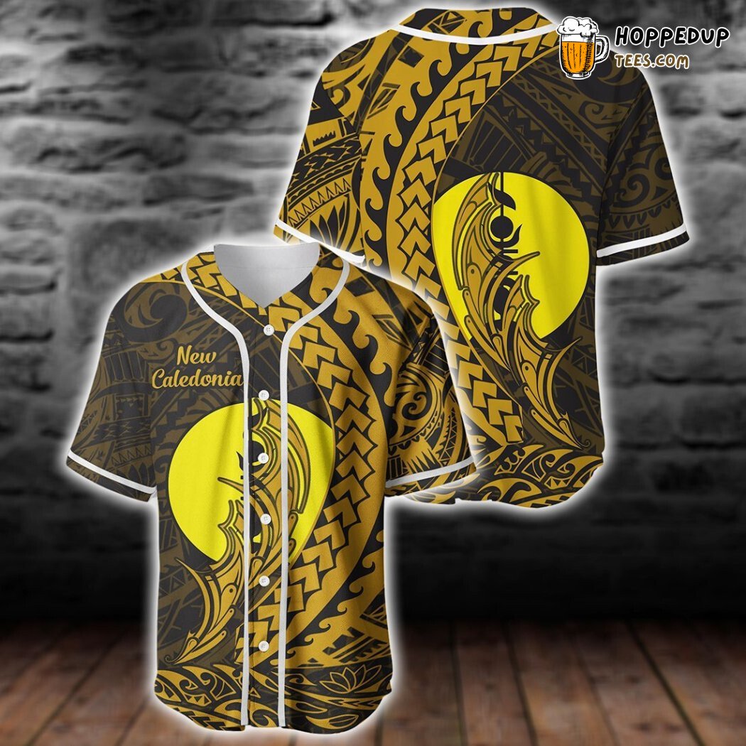 New Caledonia Wings Style Baseball Tee Jersey Shirts 3D