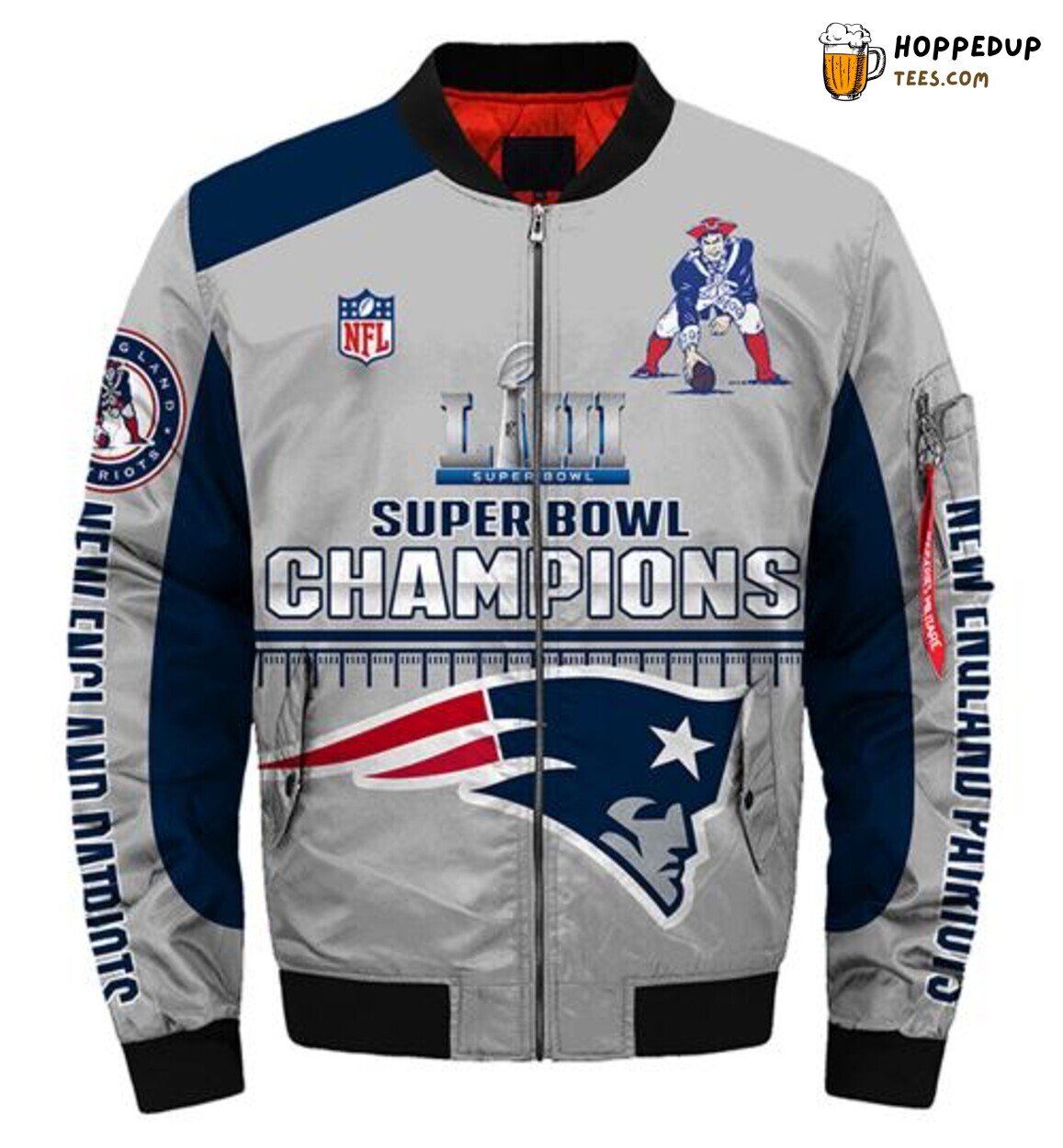 New England Patriots Bomber Jacket Winter Protective Men’s Special Edition