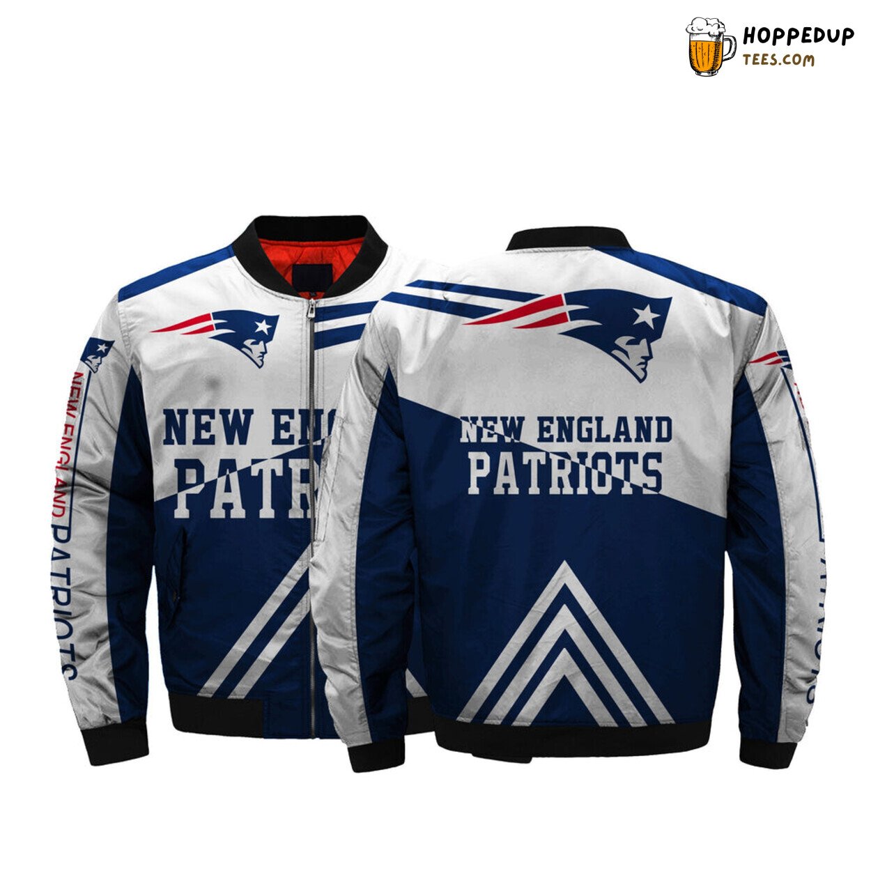 New England Patriots NFL Men’s Bomber Jacket Football Sale Outerwear