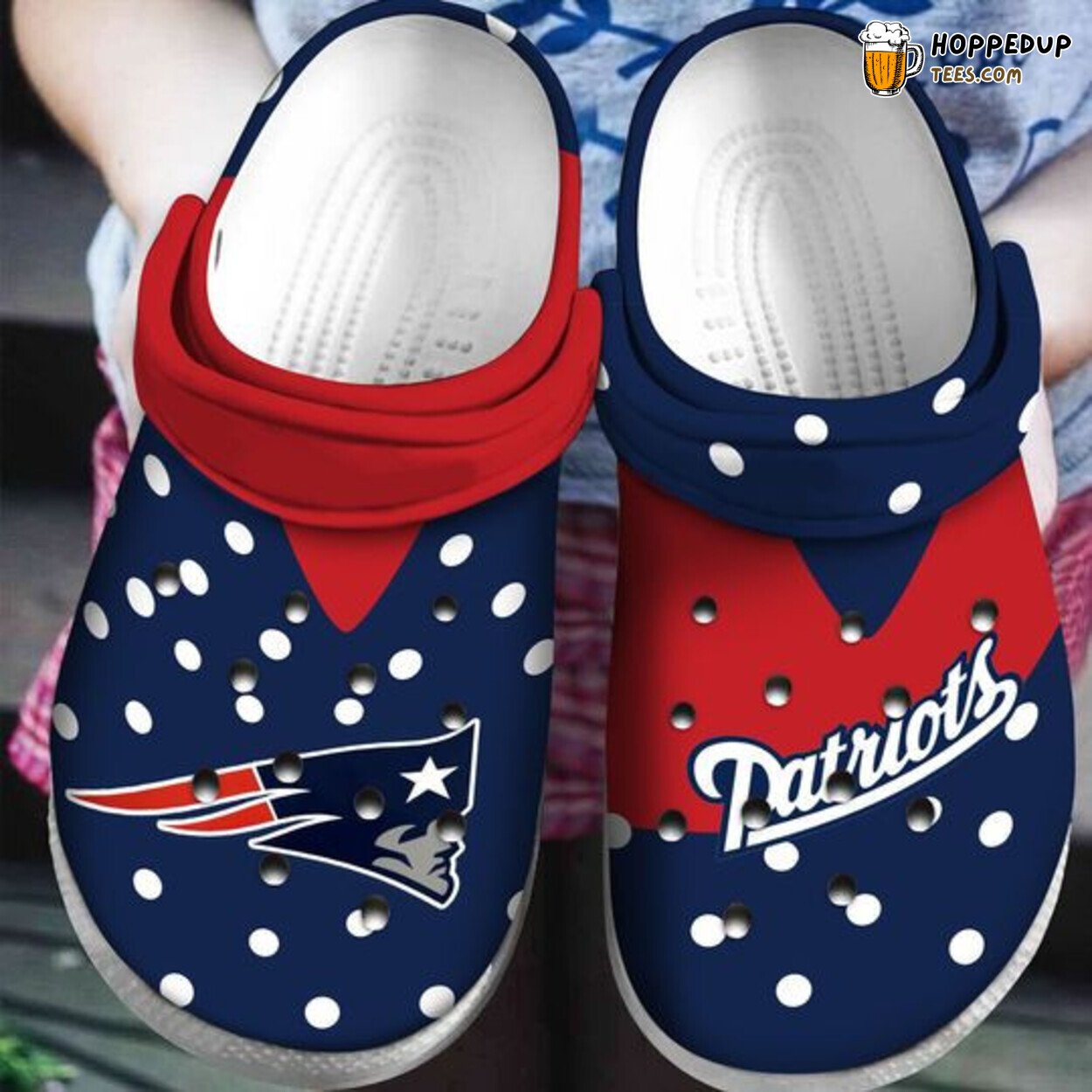 New England Patriots NFL Themed Comfortable Unique Design Clogs