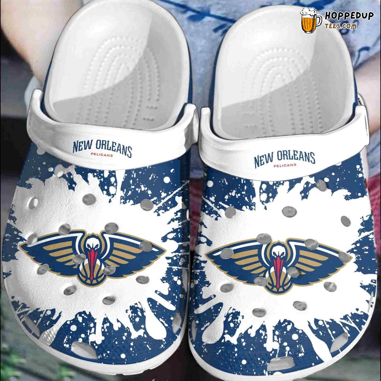 New Orleans Pelicans Basketball Club Comfortable Clogs Footwear