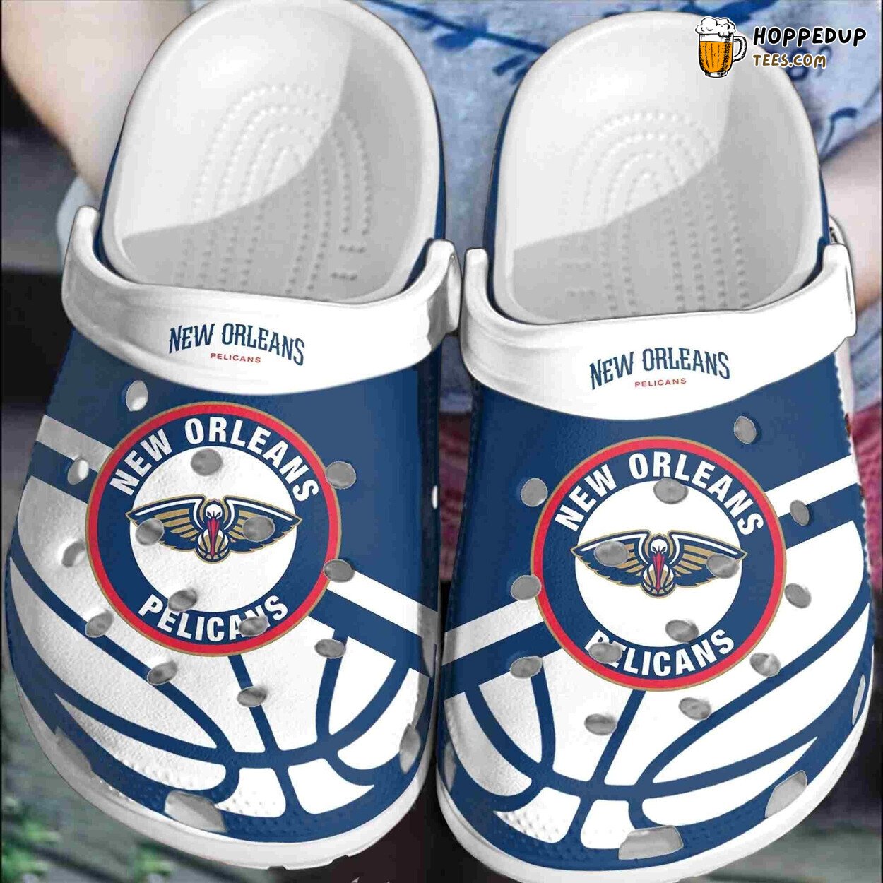 New Orleans Pelicans Basketball Club Durable Comfy Clogs Shoes