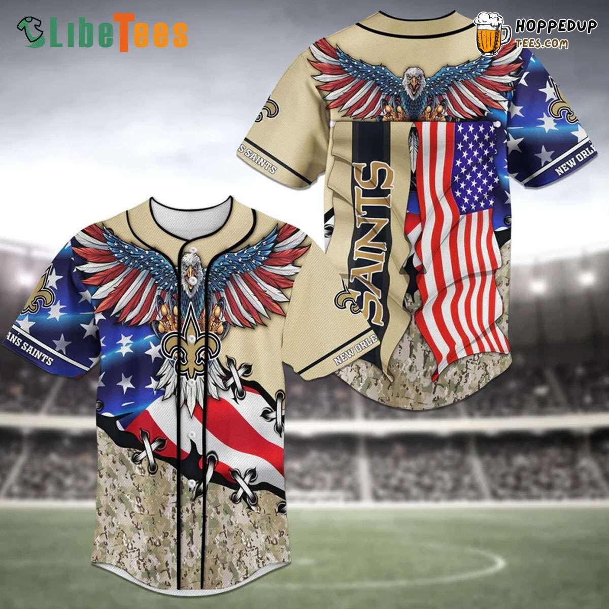 New Orleans Saints Baseball Jersey American Eagle Perfect Gifts For Your Loved Ones Jersey Shirt