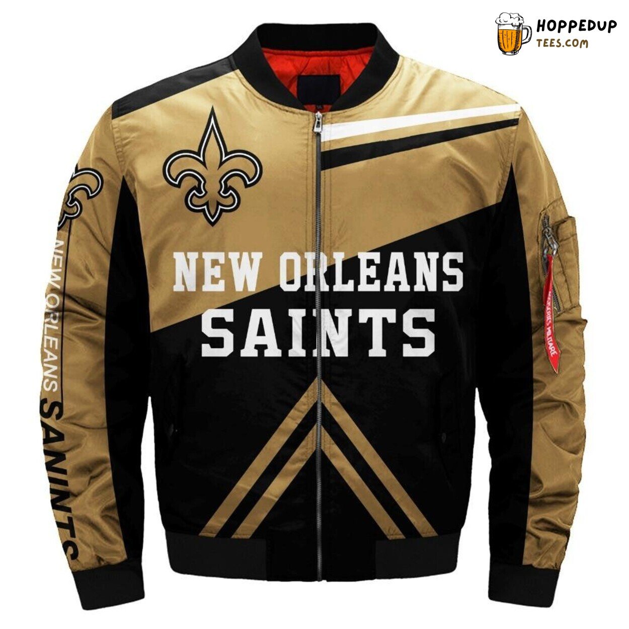 New Orleans Saints Men Bomber Jacket Design Classic Series Sale Look Edition
