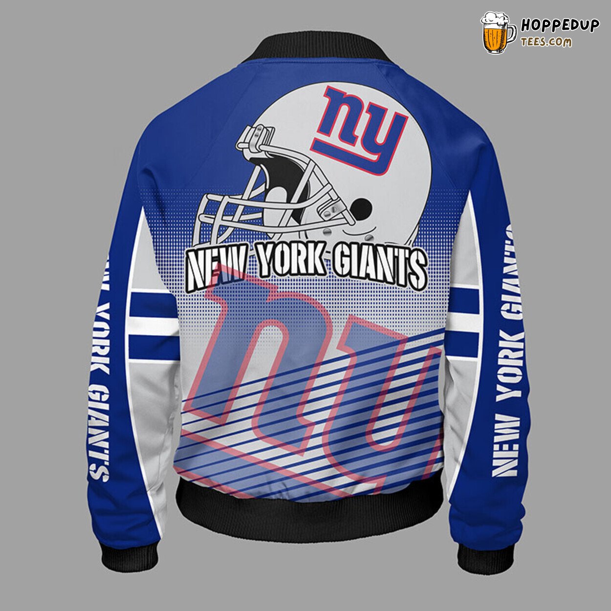 New York Giants NFL Distinct Blue Bomber Jacket Stylish Design