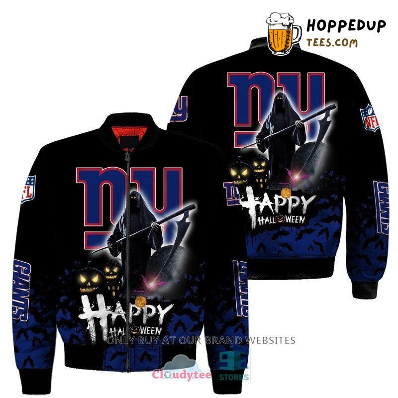 New York Giants NFL Halloween Celebration Bomber Jacket Look