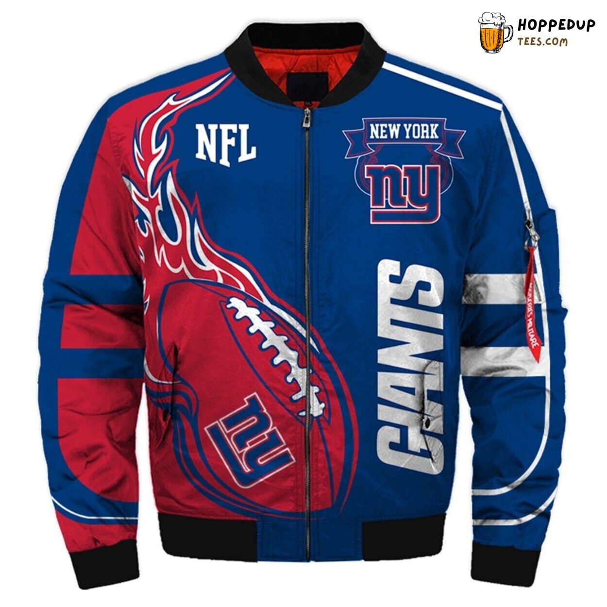 New York Giants Stylish Winter Coat Bomber Jacket Elite Men’s Gift