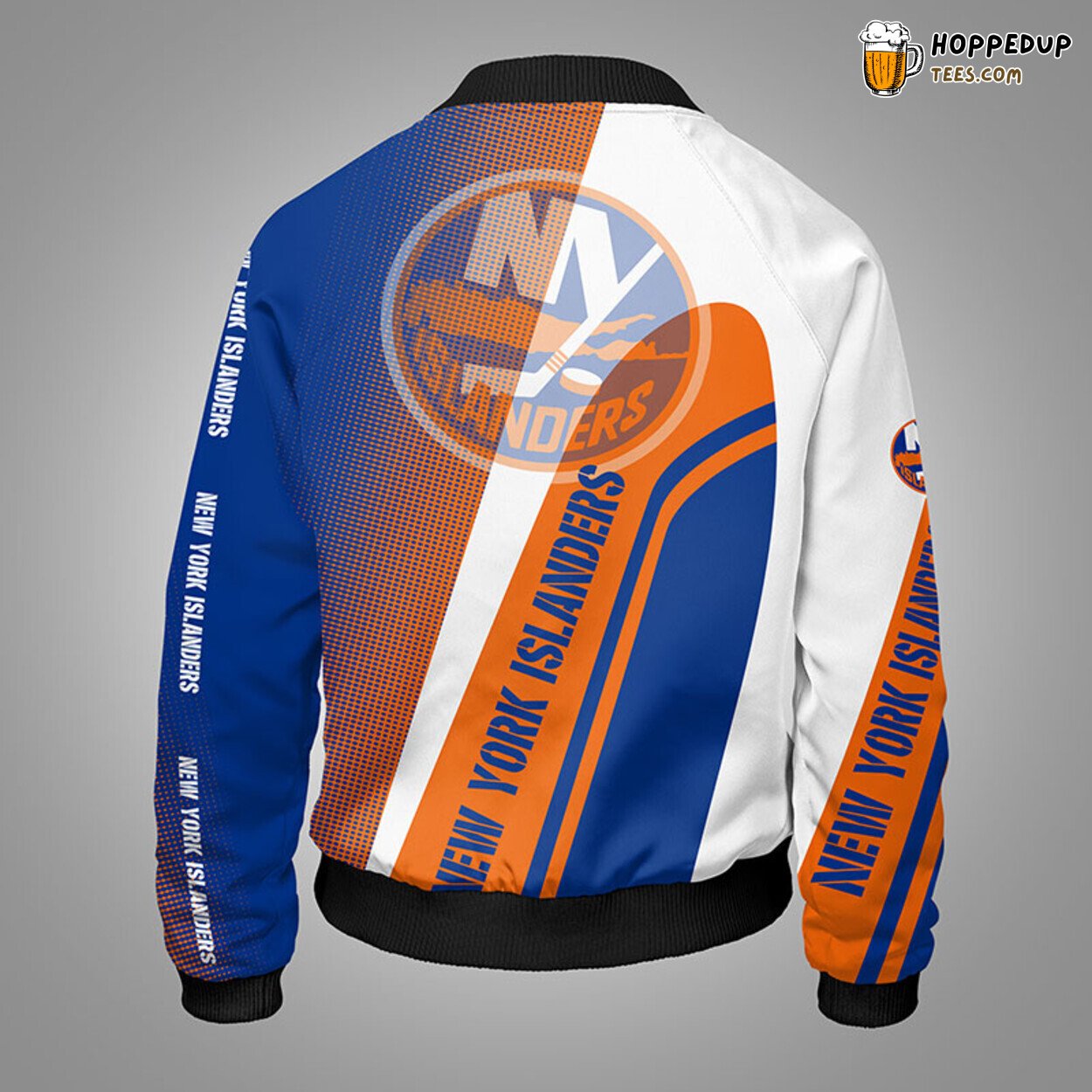 New York Islanders NHL Orange Inspired Bomber Jacket Unique Stylish Design