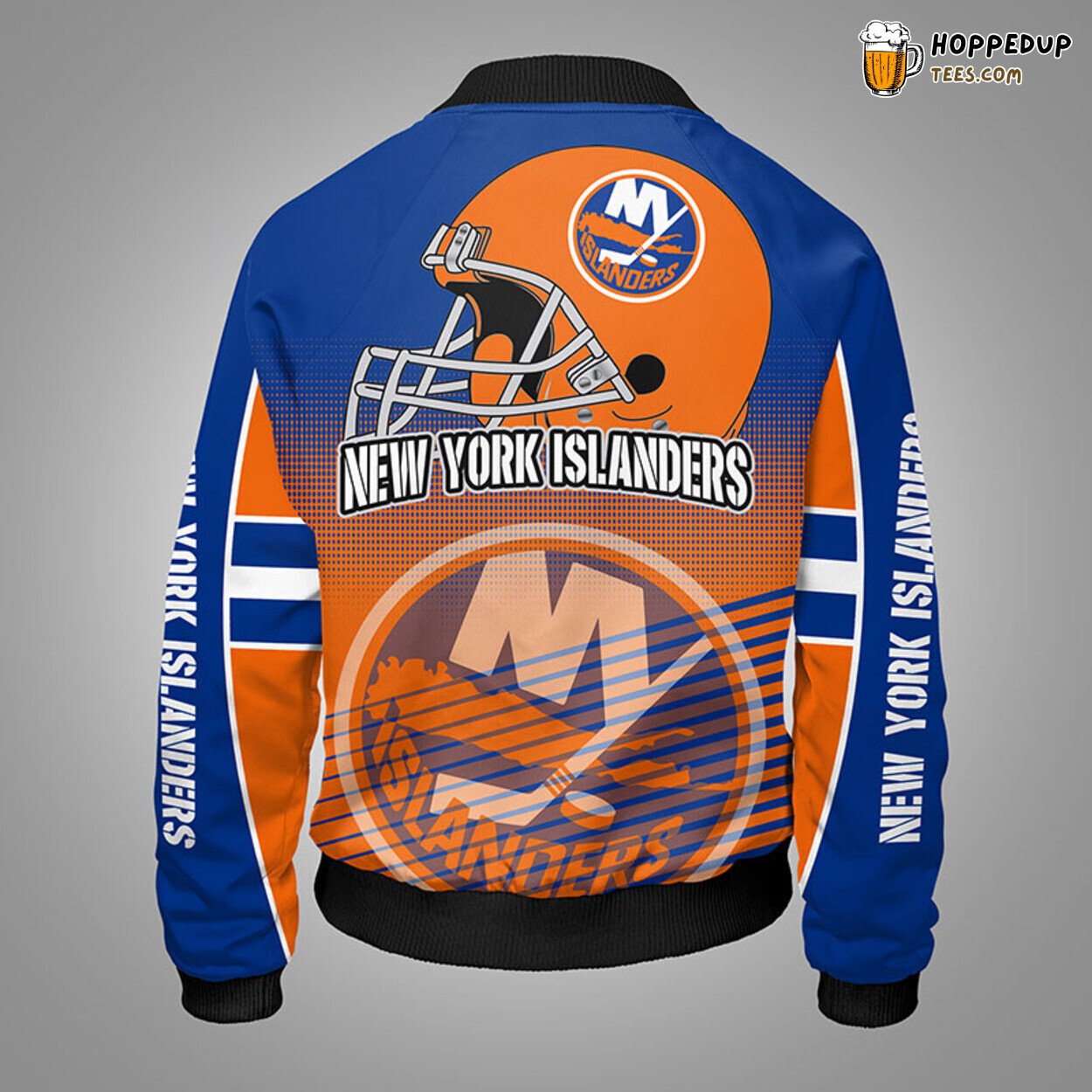 New York Islanders NHL Orange Unisex Unique Bomber Jacket Stylish Themed Look