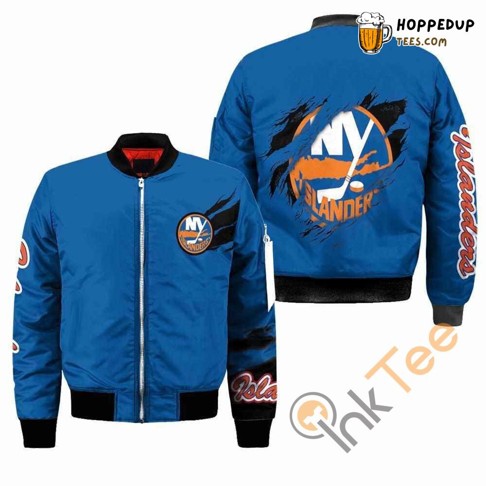 New York Islanders NHL True Blue Fan Bomber Jacket Edition