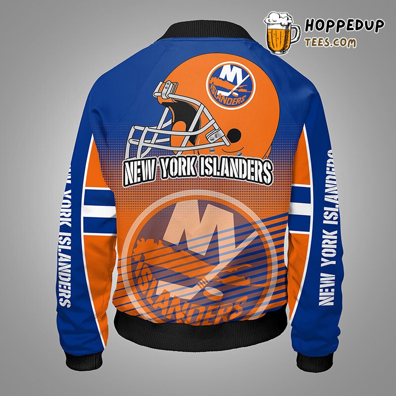 New York Islanders Team Colors NHL Bomber Jacket Exclusive