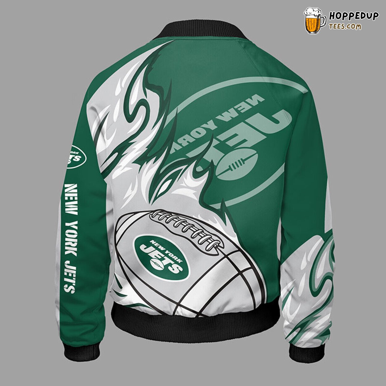 New York Jets NFL Classic Green Bomber Jacket Signature Style