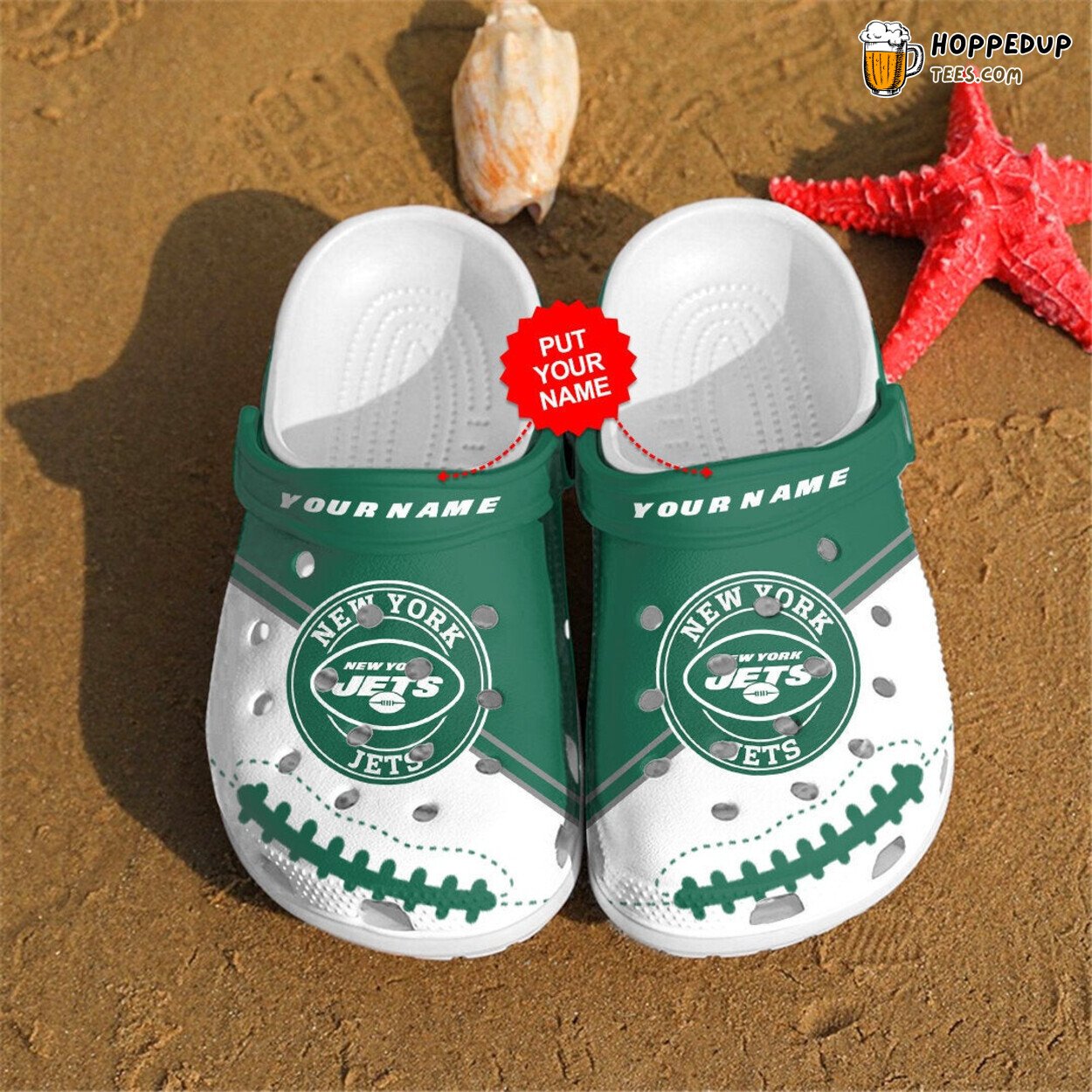 New York Jets NFL Fans Personalized Custom Comfort Clogs Shoes