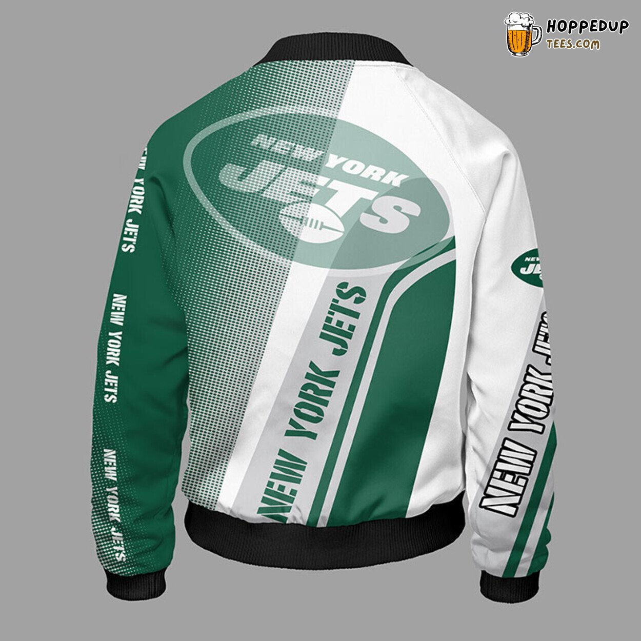 New York Jets NFL Green Unisex Bomber Jacket Stylish Distinct Design