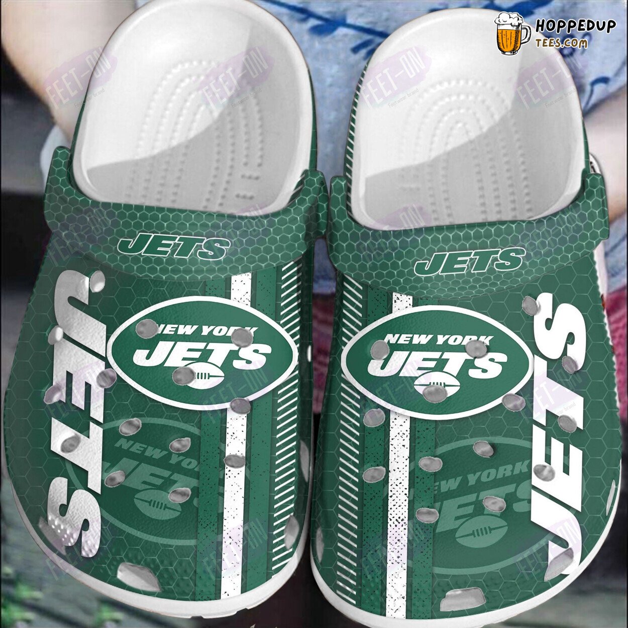 New York Jets Trending Men Women Fashionable Comfortable Clogs